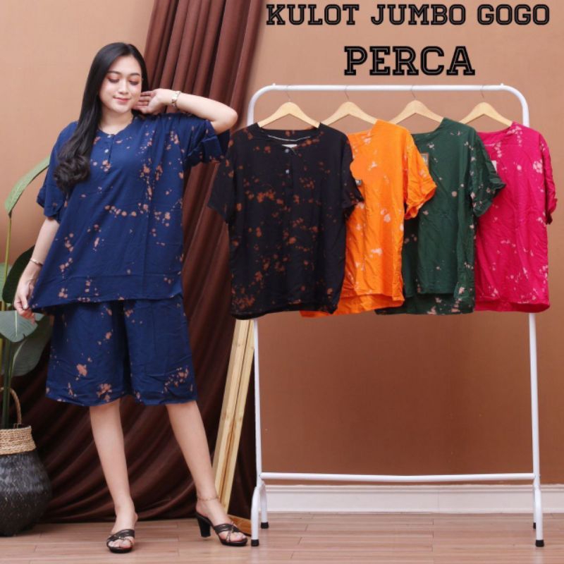 SETELAN KULOT JUMBO SETELAN KULOT JUMBOperca SETELAN BABIDOL SETELAN KULOT LENGAN PENDEK KULOT PENDE