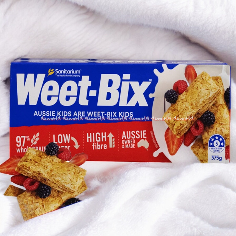 

Sanitarium 375gr Weet Bix Aussie Kids Sereal Sarapan Terbuat Dari Gandum Pilihan Cereal Sani Tarium Snack Cemilan