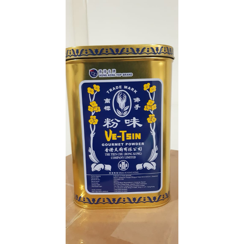 

VE-TSIN / VETSIN HONG KONG TOP BRAND GOURMET POWDER