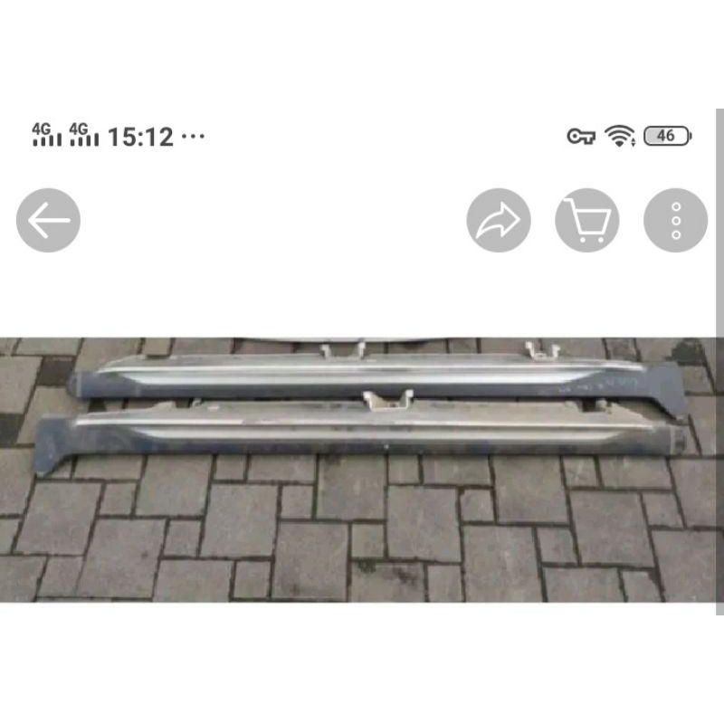 bodykit samping Honda BRV prestige 2016-2019