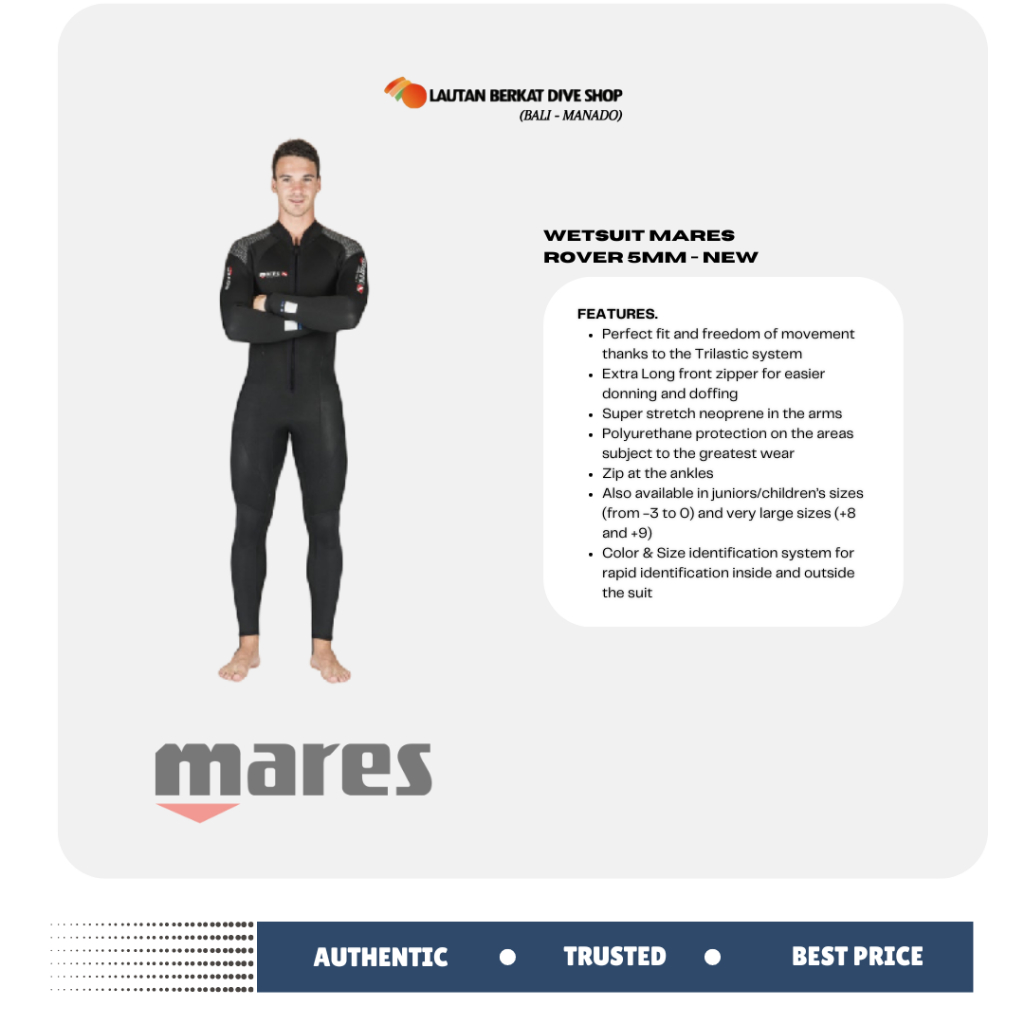 Mares Wetsuit Rover New 5MM
