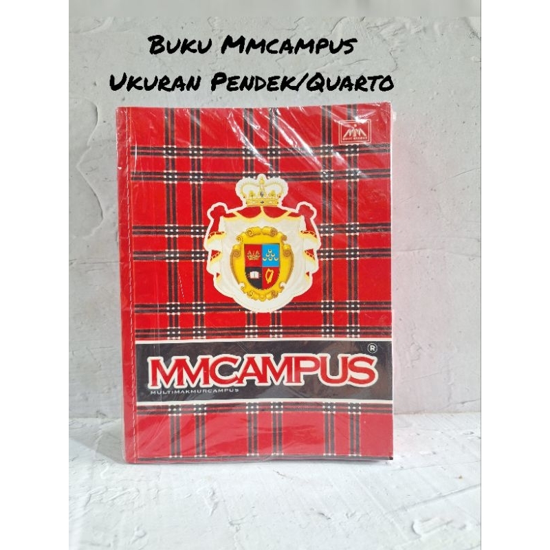 

(10 Pcs) Buku Tulis Quarto Pendek MM Campus 38 Lembar