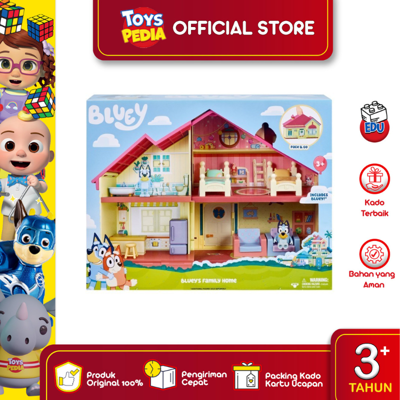 Mainan Bluey Family Home Playset S3