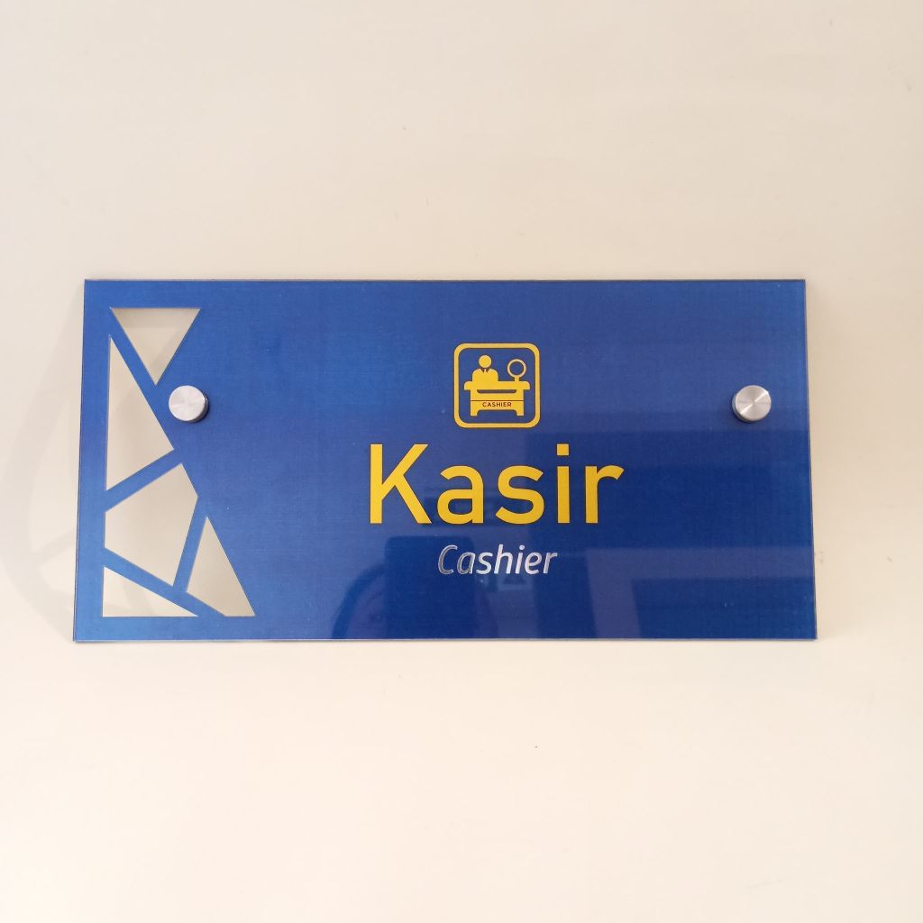 

Akrilik Nama Papan Kasir Motif | Akrilik Nama Papan Kasir