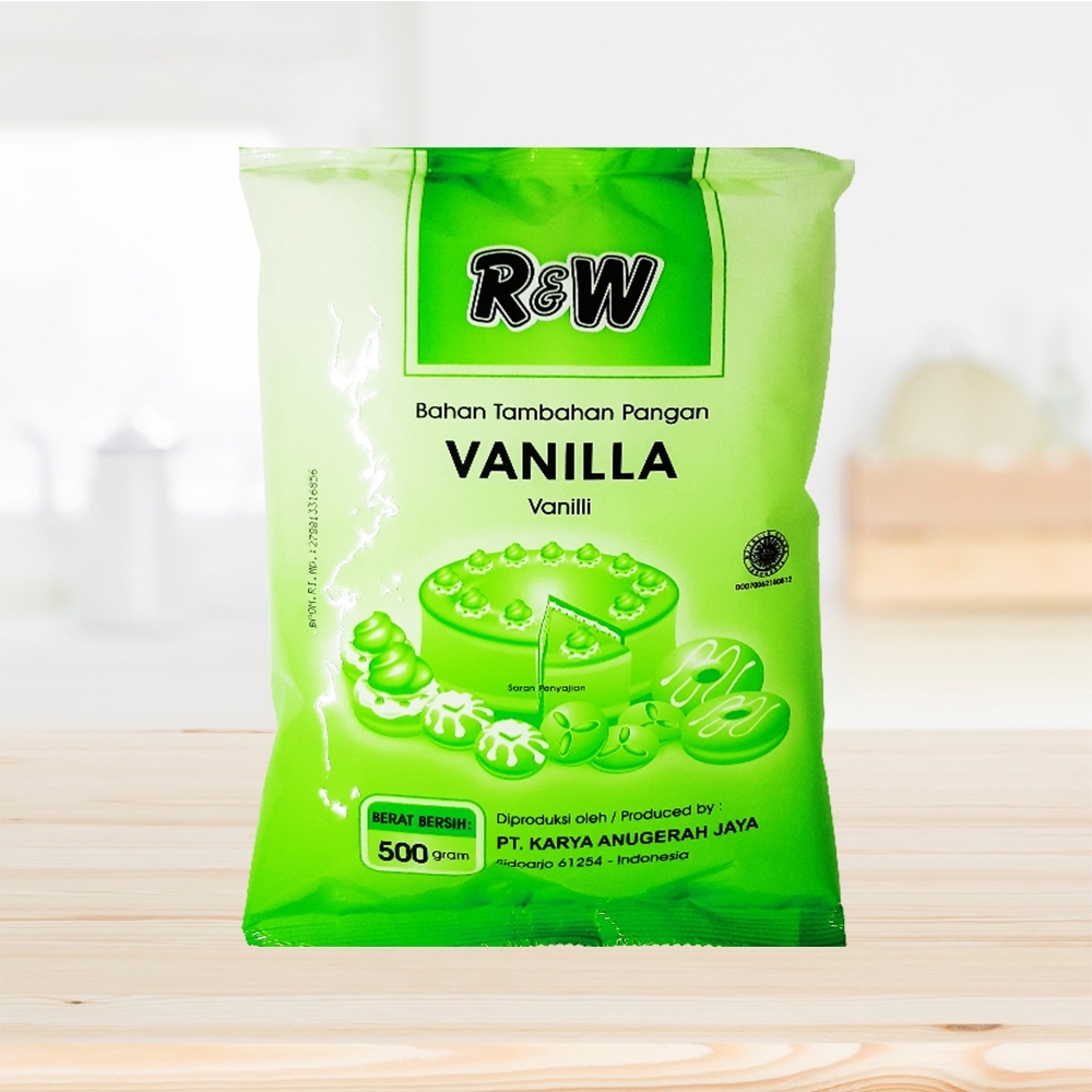 

Vanili Bubuk Perisa Vanila Rajawali R&W RW 500 gr