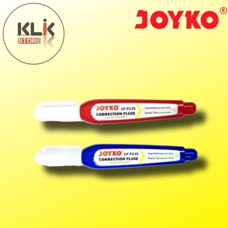 

(Ecer / 1pcs) Correction Pen Fluid Joyko P-235 / Tip Ex / Stipo Cair / Tip X
