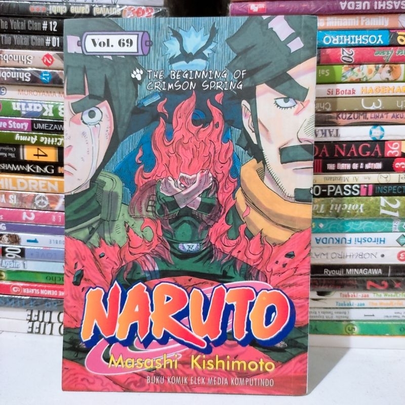 komik naruto vol 69 preloved kondisi cek deskripsi