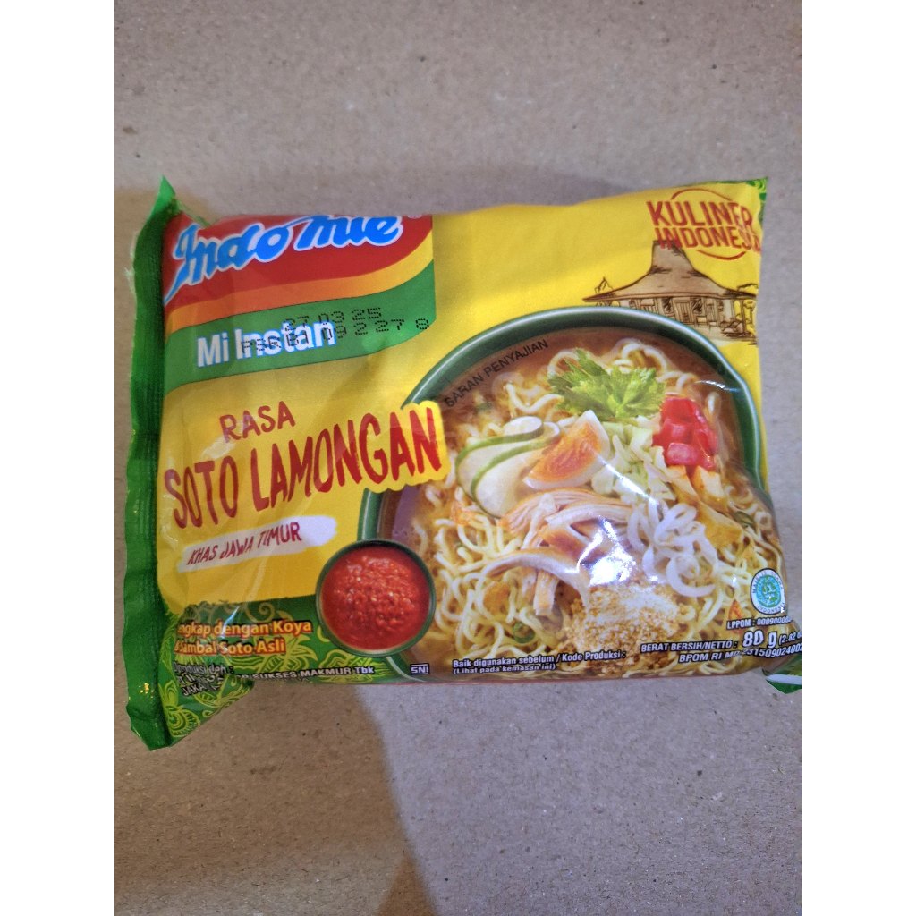 

INDOMIE MIE SOTO LAMONGAN 80 GR