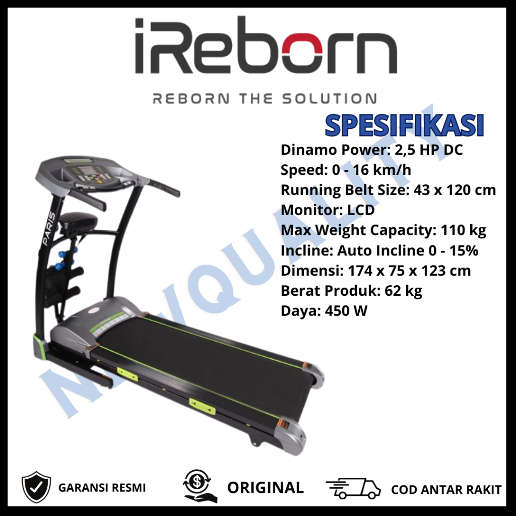 TRIDEMIL ELEKTRIK PARIS IREBORN-ORIGINAL IRRBORN