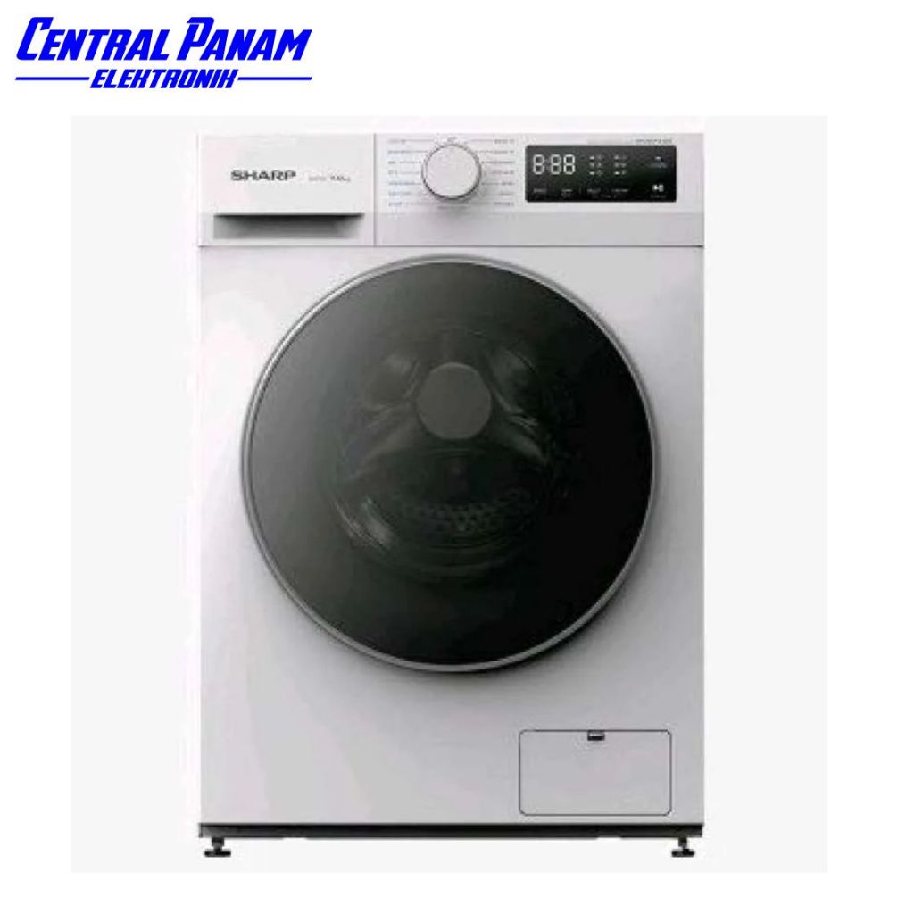 SHARP MESIN CUCI FRONT LOADING ES-FL1480MWX Central Panam Elektronik