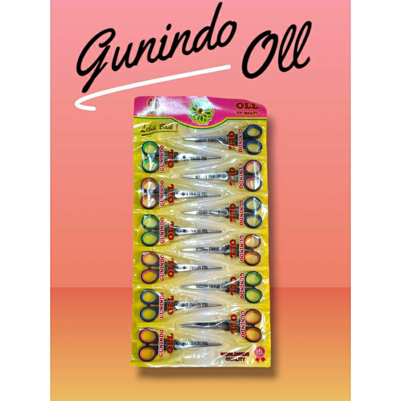 

1 RENTENG = 12 BIJI Gunting GUNINDO OLL