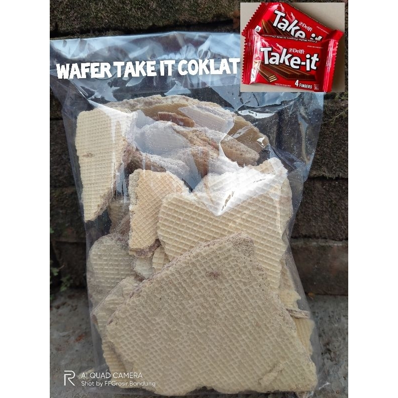 

Patahan Wafer Take it coklat 400gr