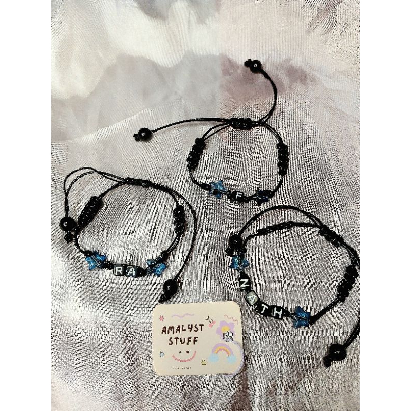 Gelang couple aesthetic custom huruf