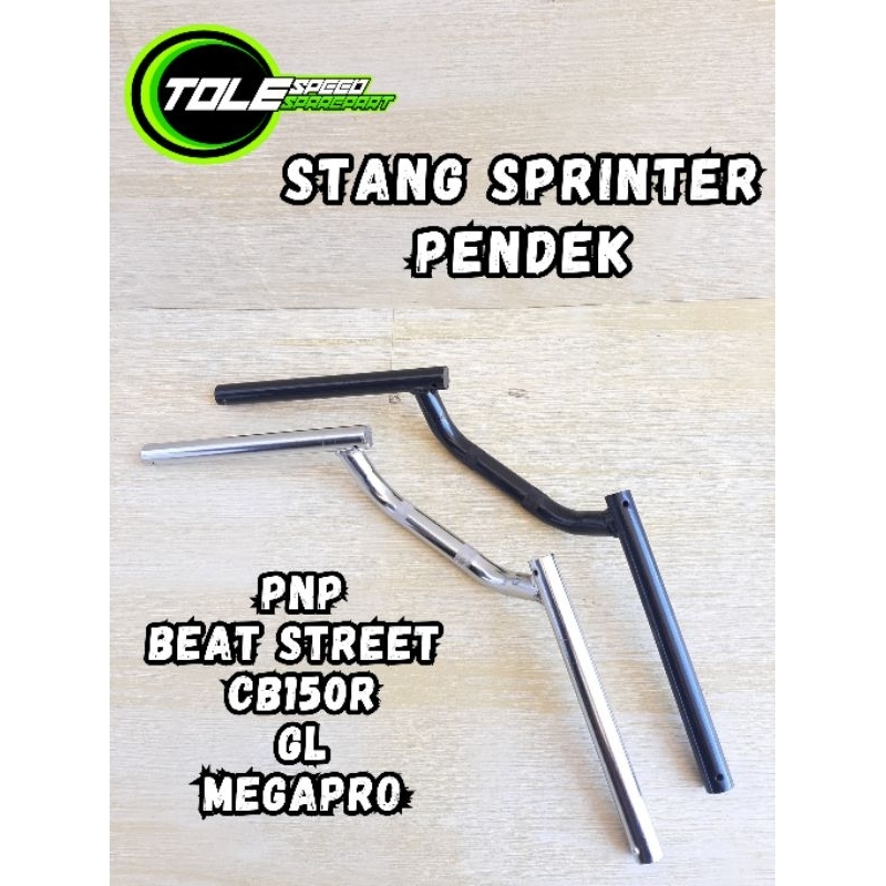 Stang Stir Sprinter Pendek Racing Herek Variasi Beat Street Cb150r Vixion Satria fu  Rx king Fino Cb