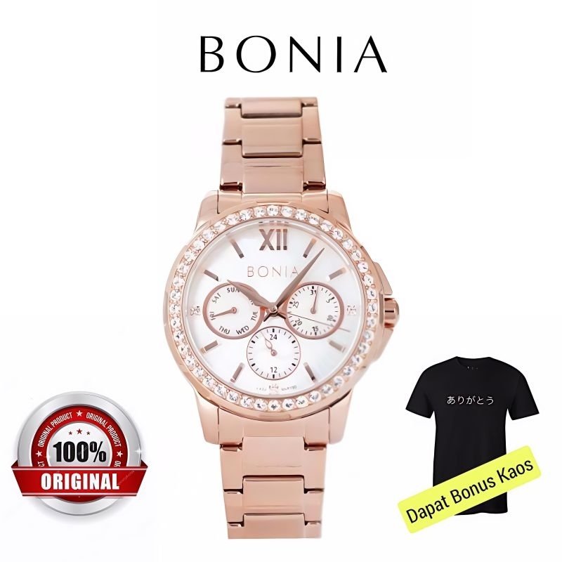 Jam tangan wanita bonia Original BNR190-2533S Jam Tangan Bonia Original