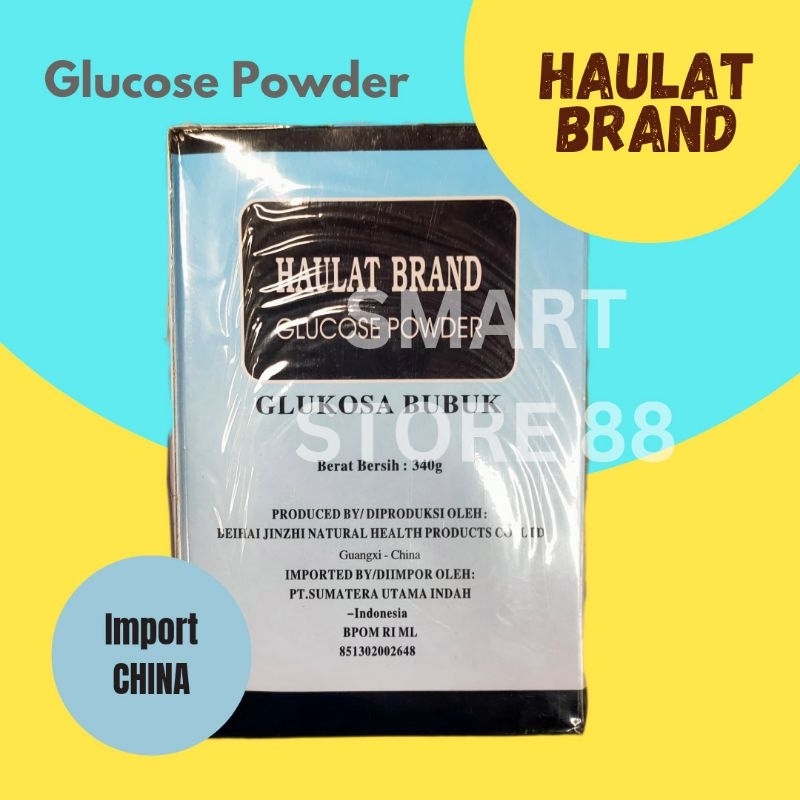 

HAULAT BRAND GLUKOSA BUBUK 340GR HAU LAT BRAND GLUCOSE POWDER