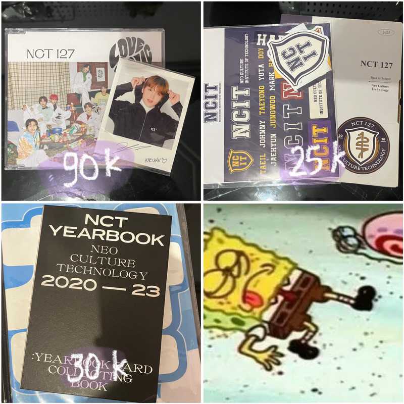 polaroid awaken haechan nct 127 photocard pc b2s 2021 jaehyun yearbook