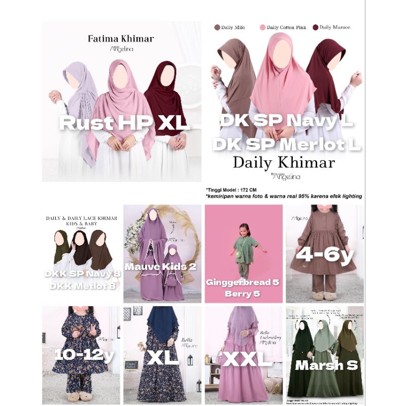 TERLARIS Atelier Angelina Serene Dress / Diana Dress / Kufah Koko / Amira Dress Amira Dress /  Khans