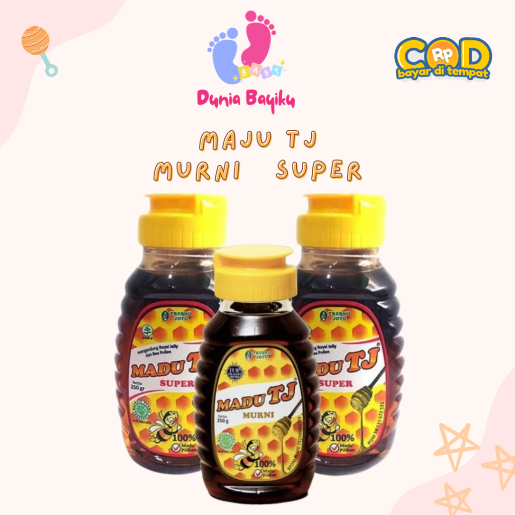 

Madu TJ Murni & Super Extra 150 / 250 / 500gr Gram TRESNO JOYO Alami