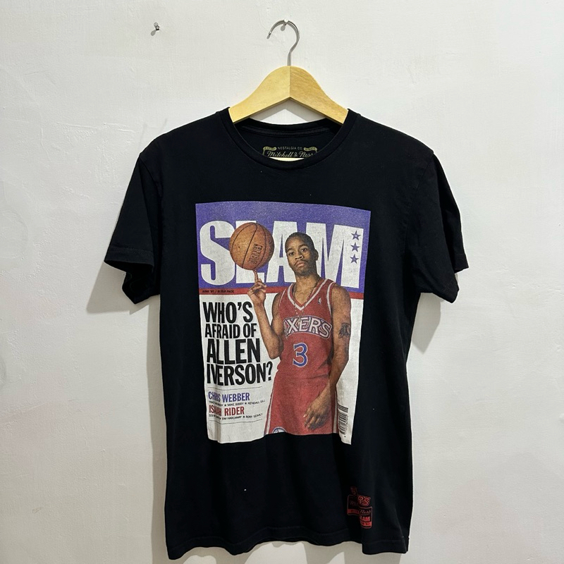 Kaos Allen Iverson Mitchell and Ness Vintage Rare