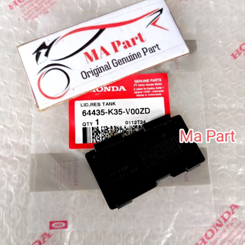 LID RESERVE TUTUP TANGKI COVER TANK CADANGAN RADIATOR PCX 150 160 ADV 150 160 PCX150 CBU ORIGINAL 64
