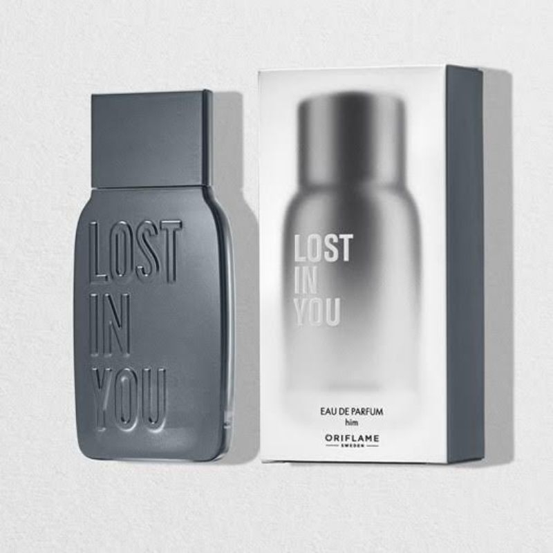 Parfum Oriflame LOST ON YOU HIM Eau De Parfum Original Khusus Pria 50 ml