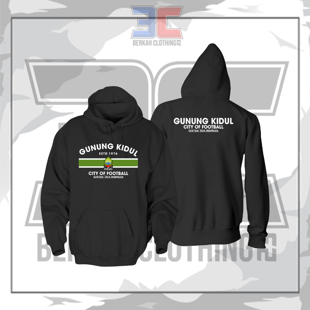 Jaket hoodie Gunung Kidul City Of Football 1976