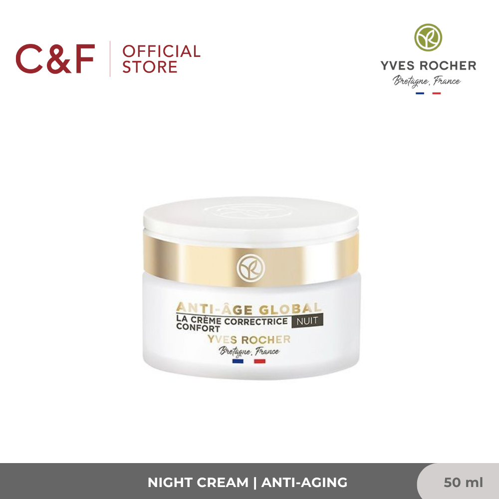 C&F - Yves Rocher Anti Age Global Night Cream 50 ml