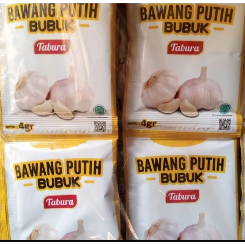 

Grosir bawang putih bubuk tabura 72 sachet