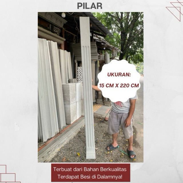 Profil Jendela Pilar Beton, profil pilar, pilar, pilar profilan, profilann