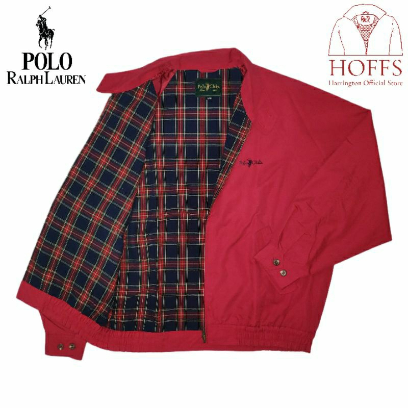 Polo Club Harrington Jacket Red L 1PLCLCHRGREDM