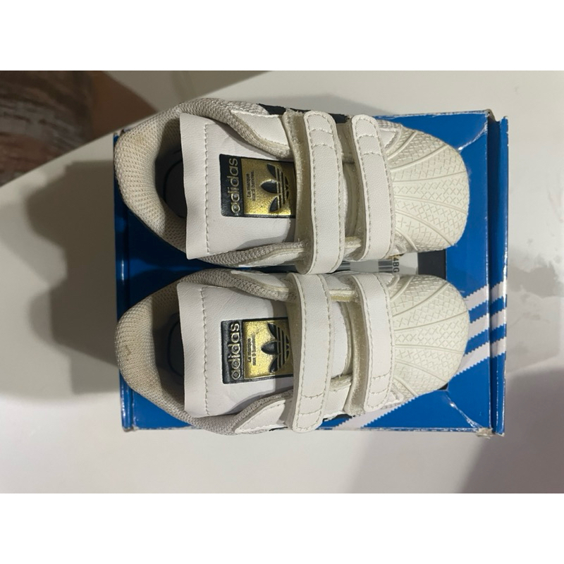 Preloved Sepatu bayi Adidas Superstar crib shoes