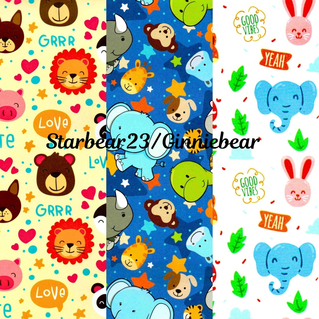 

Kertas Kado Doff Animal Cute Sansanwawa