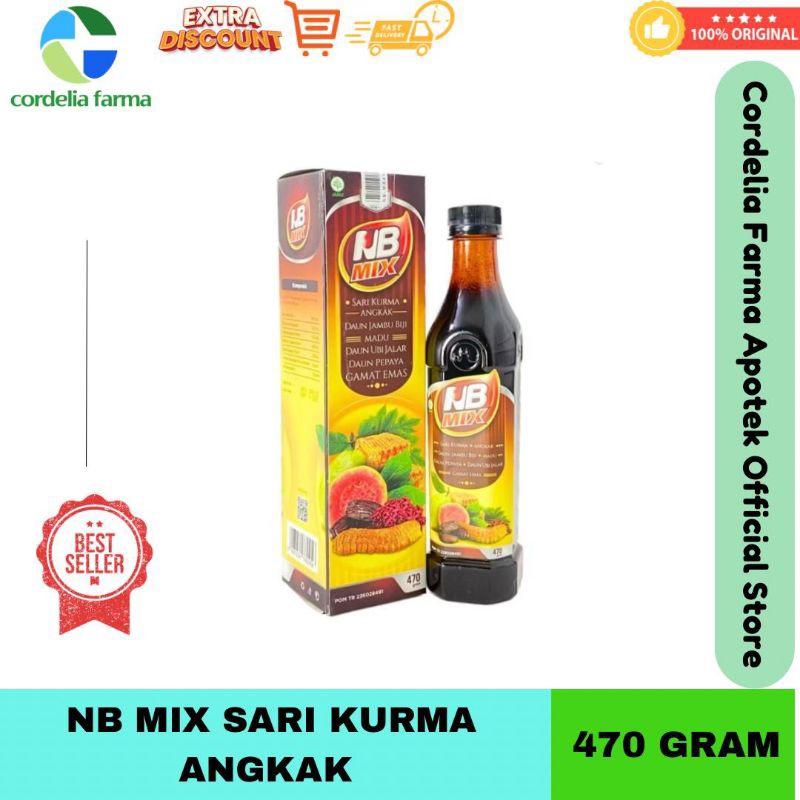 

Madu NB Mix Angkak 470 g