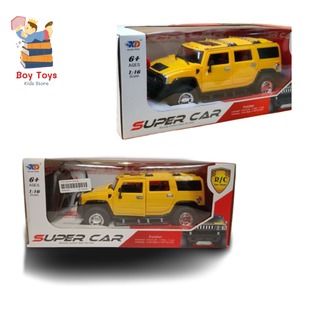 Mainan Mobil RC Super Car RC Jeep Hummer buka Pintu