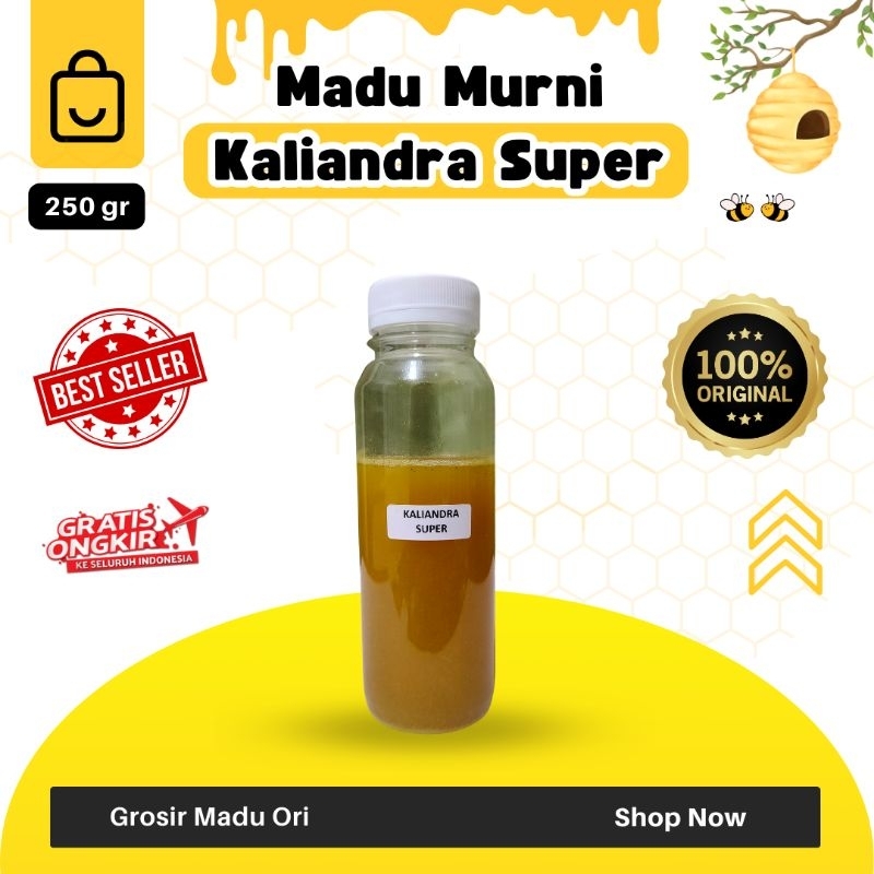 

Grosir Madu Ori Kaliandra Super 250gr