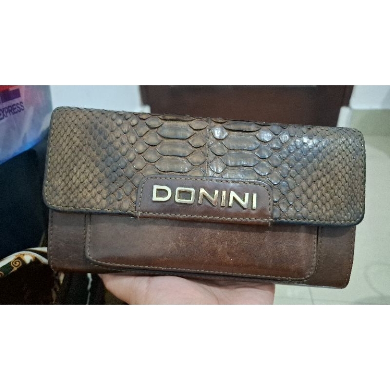 Donini Dompet Preloved Brown