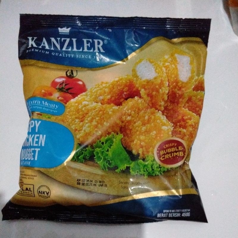 

KANZLER CRISPY CHICKEN NUNGGET 450GR