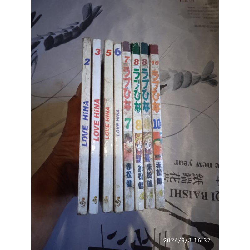 komik original love hina jual satuan
