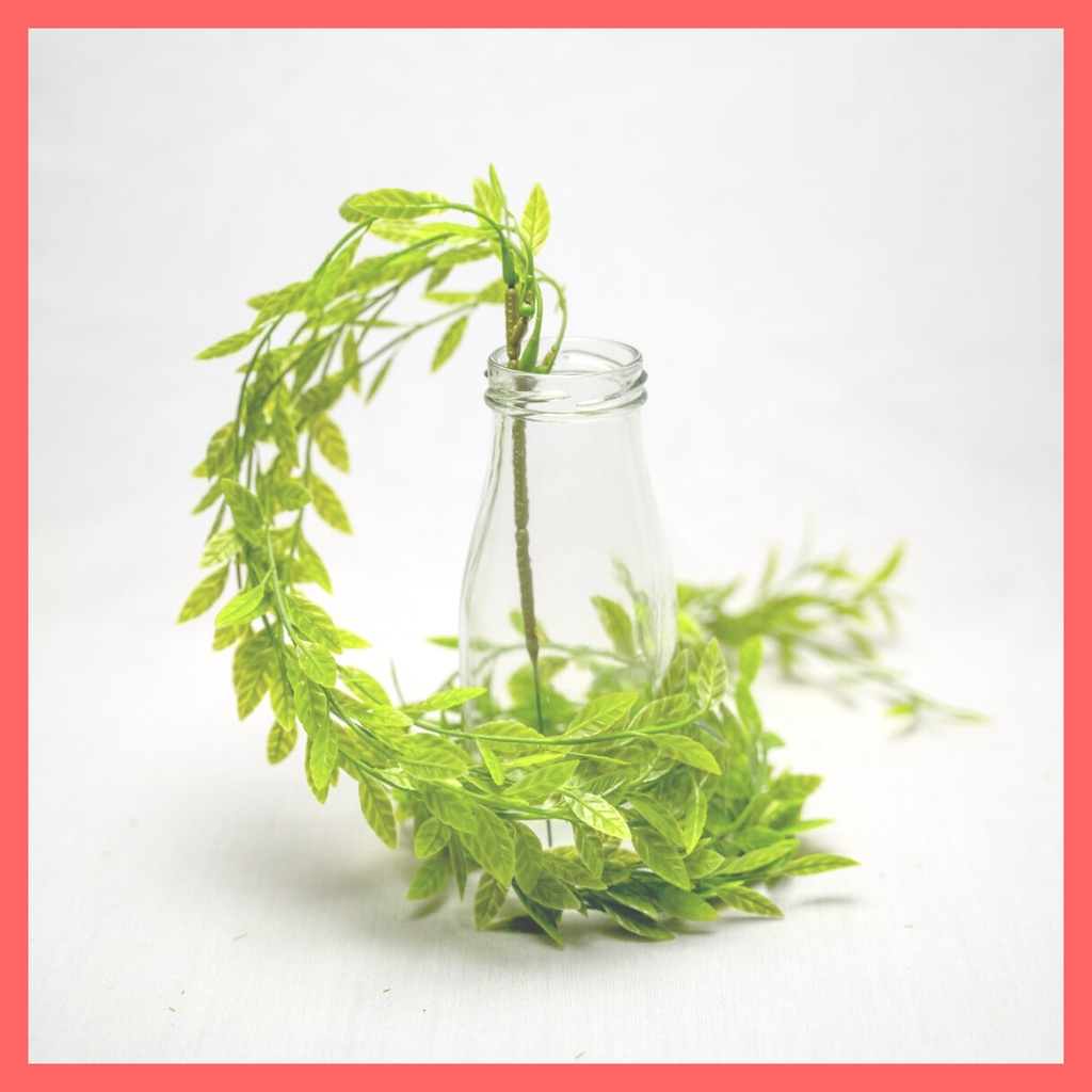 Bunga Daun Hoya Costa Hanging Leaf Bunga Plastik Bunga Palsu Dekorasi Artificial Rambat Urai Gantung