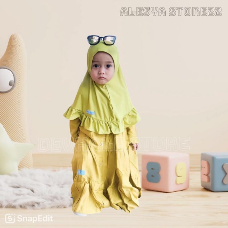 Gamis anak model baru/gaun lebaran anak/dres pesta /baju muslim anak 0-7 tahun/baju muslim anak grat