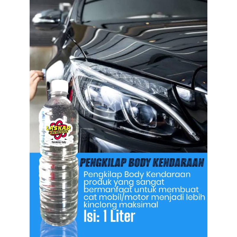 silikon cair pengkilap Body motor 1 Liter