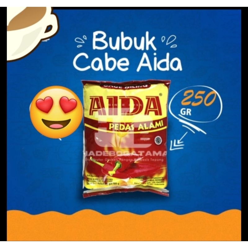 

Aida Bumbu Cabai Bubuk 250gram