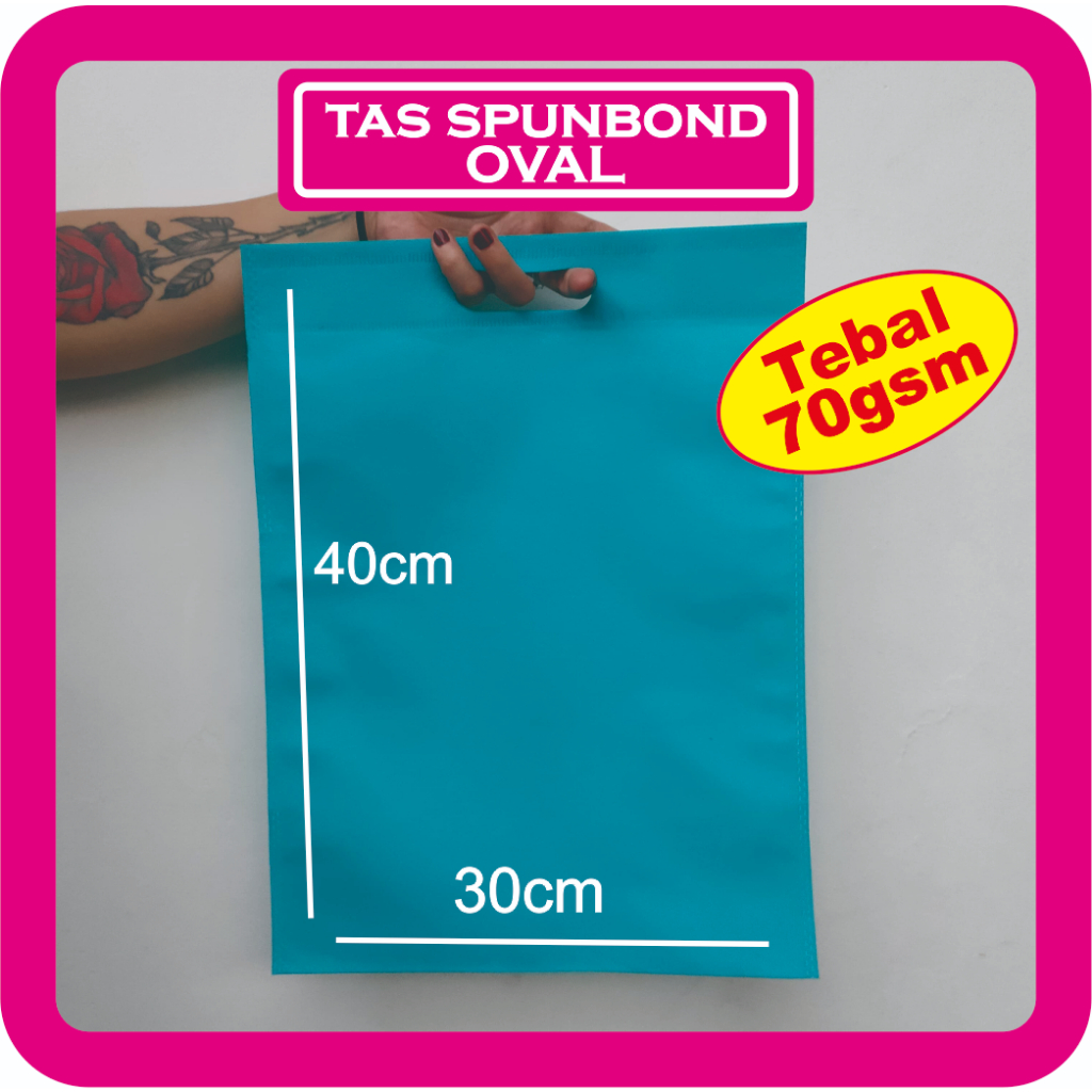 

Tas Spunbond Oval 30x40 Goodie Bag DCUT Oval 30x40 Tas Plong 30x40 Tas hajatan Tas ulang tahun Tas Belanja Tas Souvenir Tas Khitanan Tas Hampers Tas Tasyakuran Tas Kado Tas Lebaran