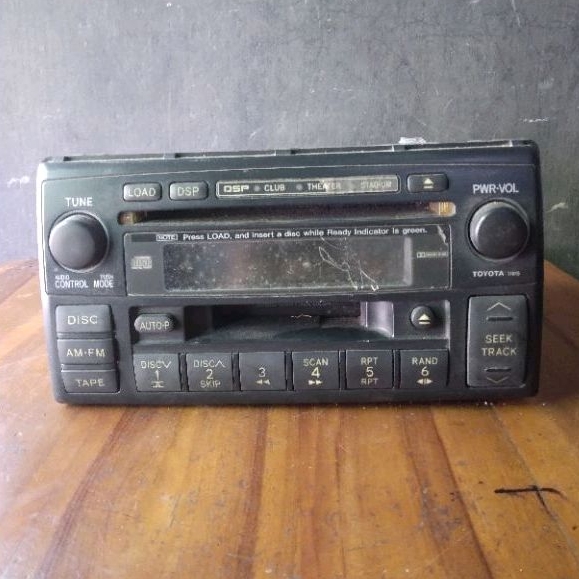AMPLI RADIO TAPE MOBIL JADUL TOYOTA MADE IN THAILAND