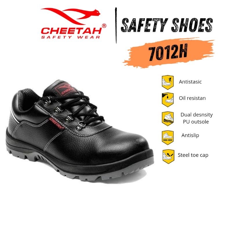 Sepatu safety cheetah 7012h original - sepatu safety cheetah