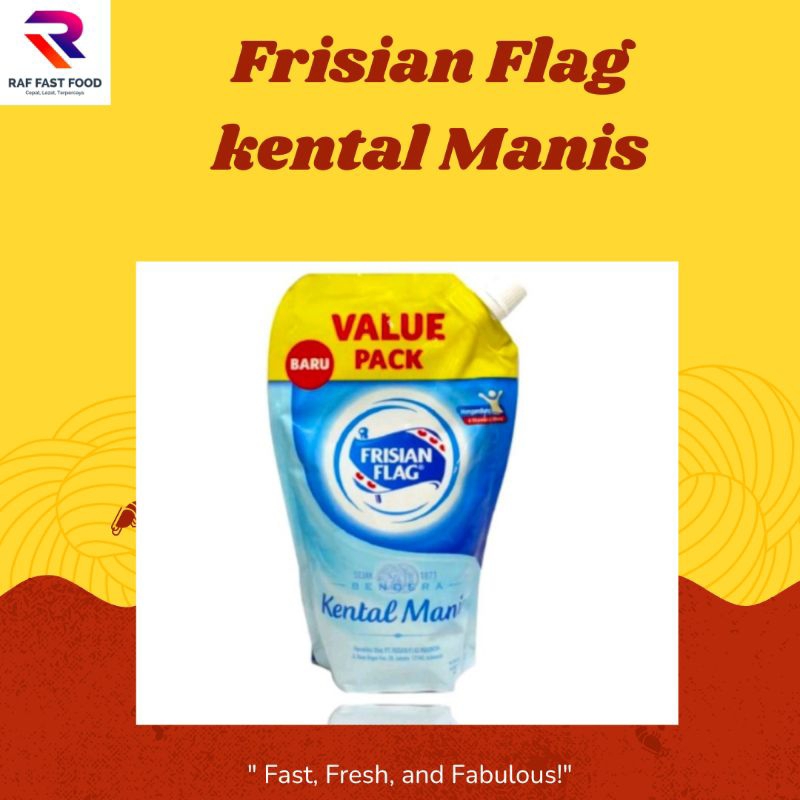 

Susu Kental Manis Bendera Pouch 545 GR Krimer Frisian Flag