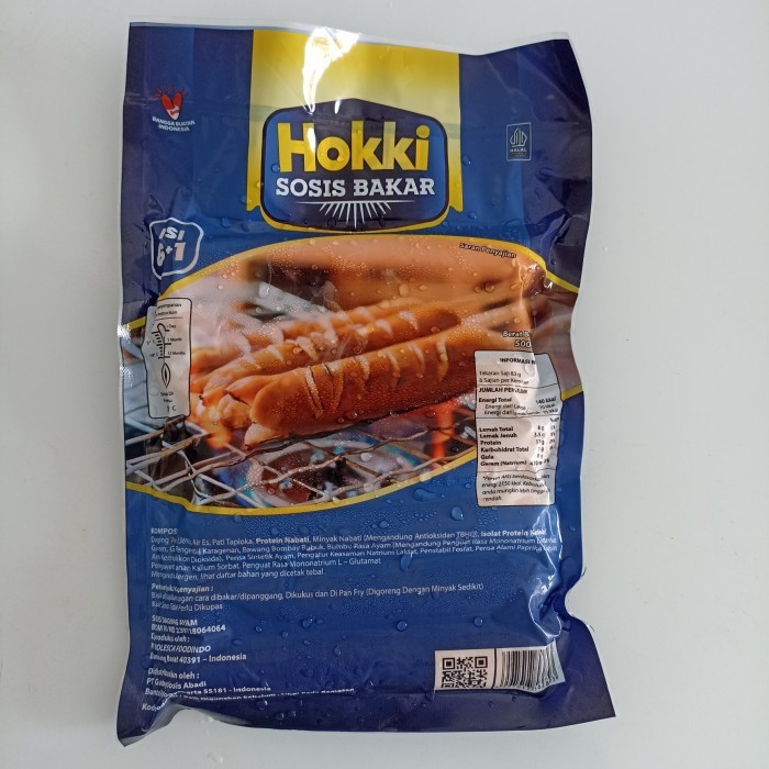 

Hokki Sosis Bakar Mini dan Jumbo