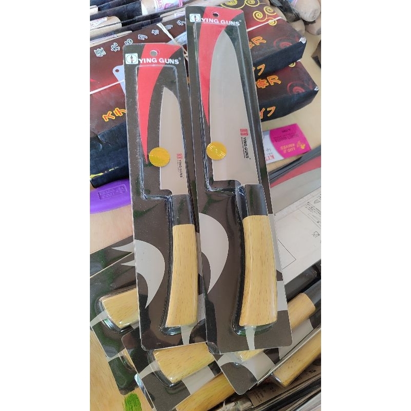 pisau stainlles kayu kecil