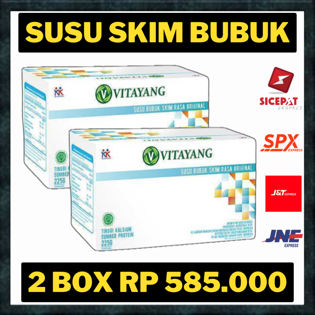 

PAKET Hemat Vitayang Susu Skim Bubuk Colostrum Kolostrum Imum Tubuh Anti Virus COVID 19 KK Indonesia